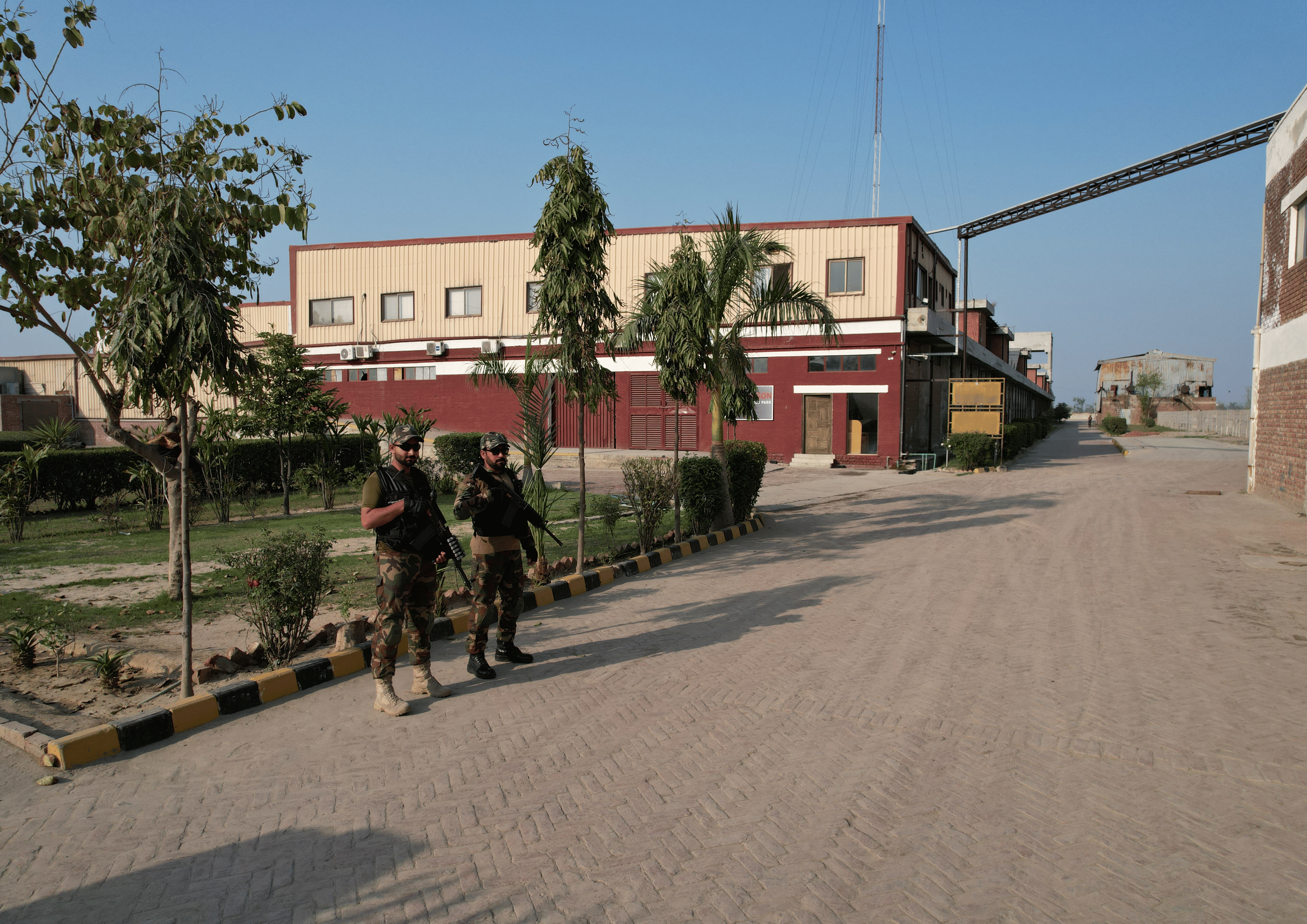 Dragon Logistics Park buildings and security