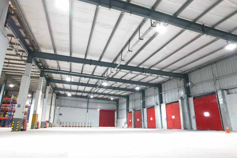 Warehouse interior at Dragon Logistics Park