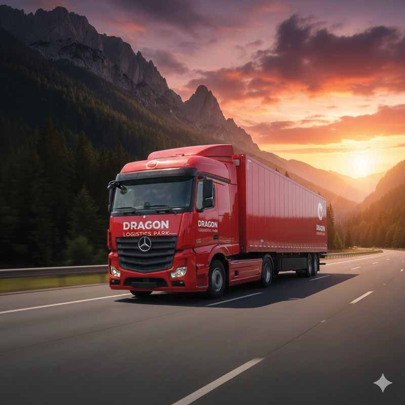 Dragon Logistics Park truck