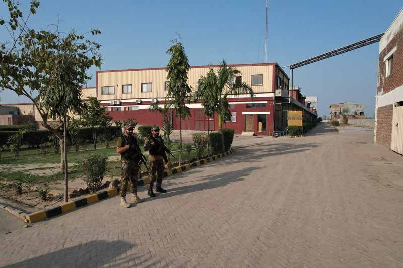 Dragon Logistics Park buildings and security