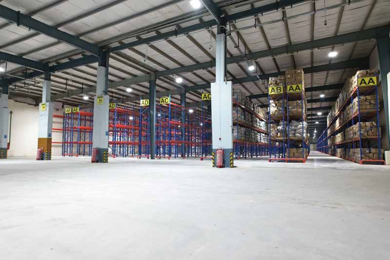 Warehouse interior