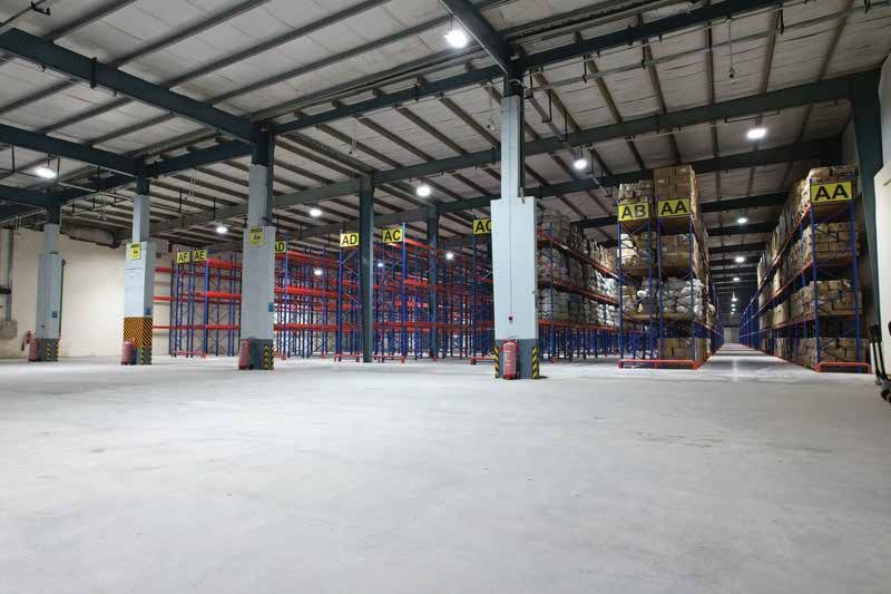 Warehouse interior